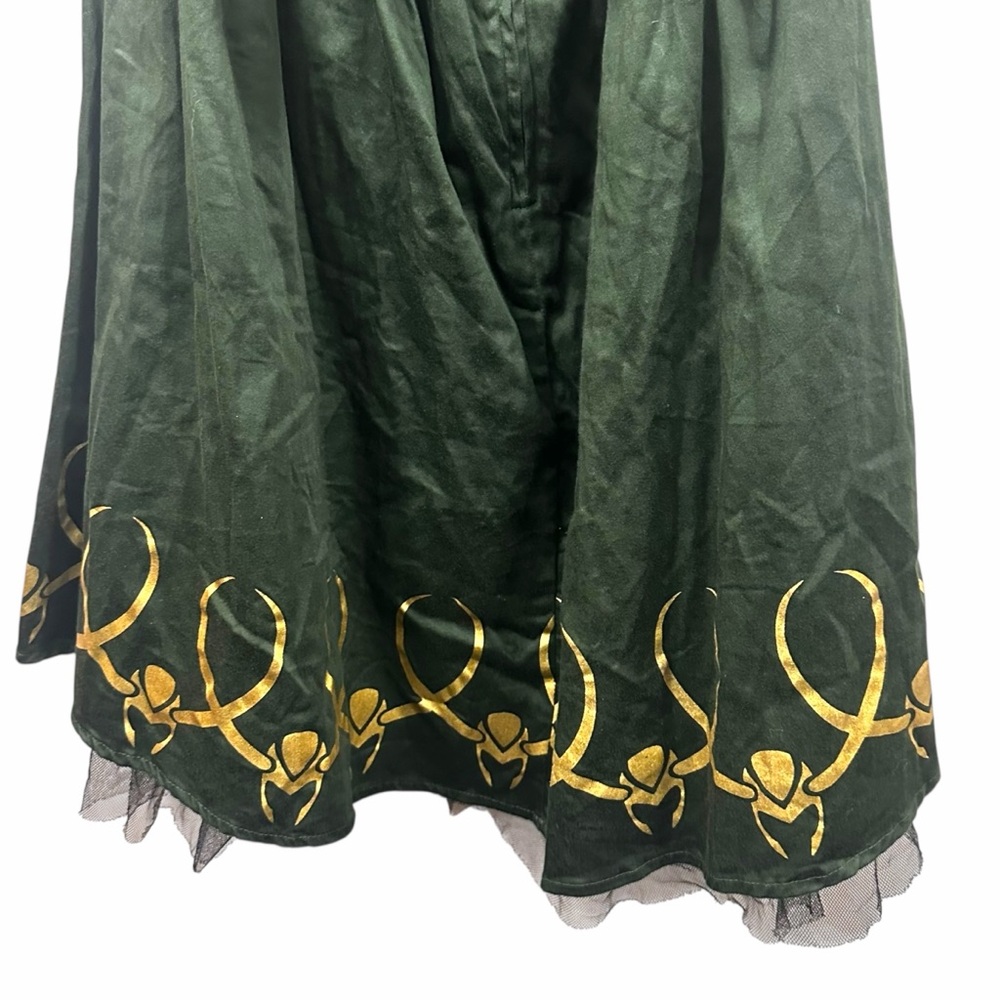Her Universe Women’s Marvel Loki Halter Dress Size Small - Picture 8 of 10